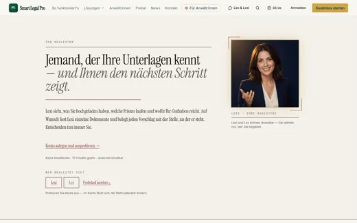 Der Begleiter: jemand, der Ihre Unterlagen kennt